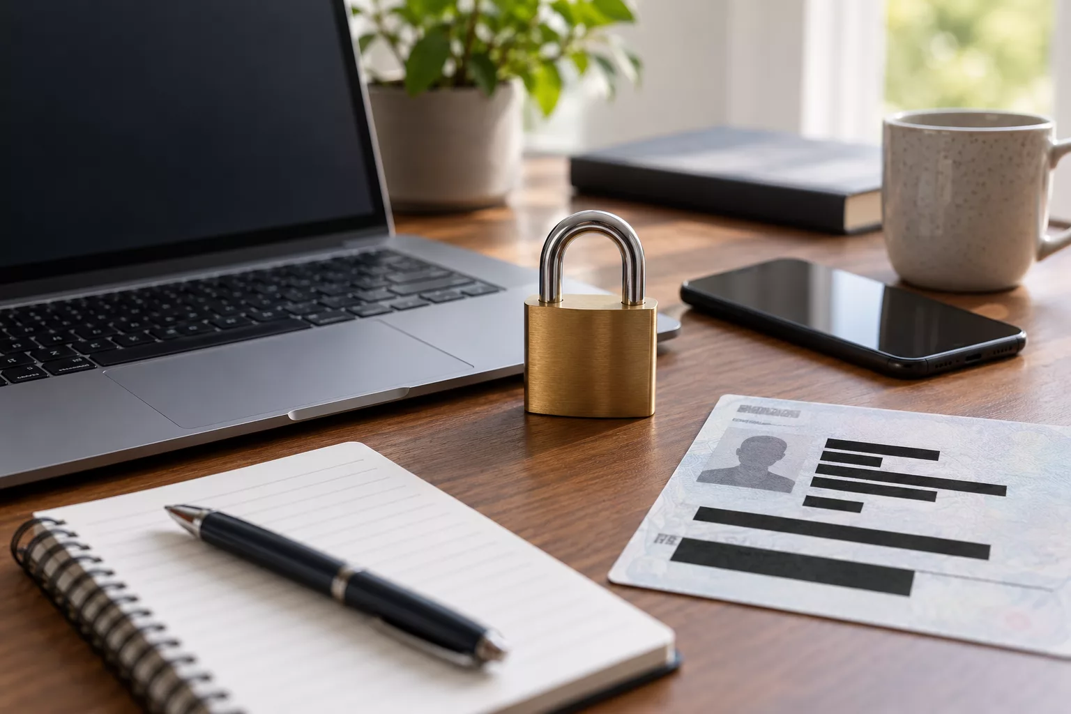 Dreamz editorial illustration: Passwords, Phishing and Account Safety