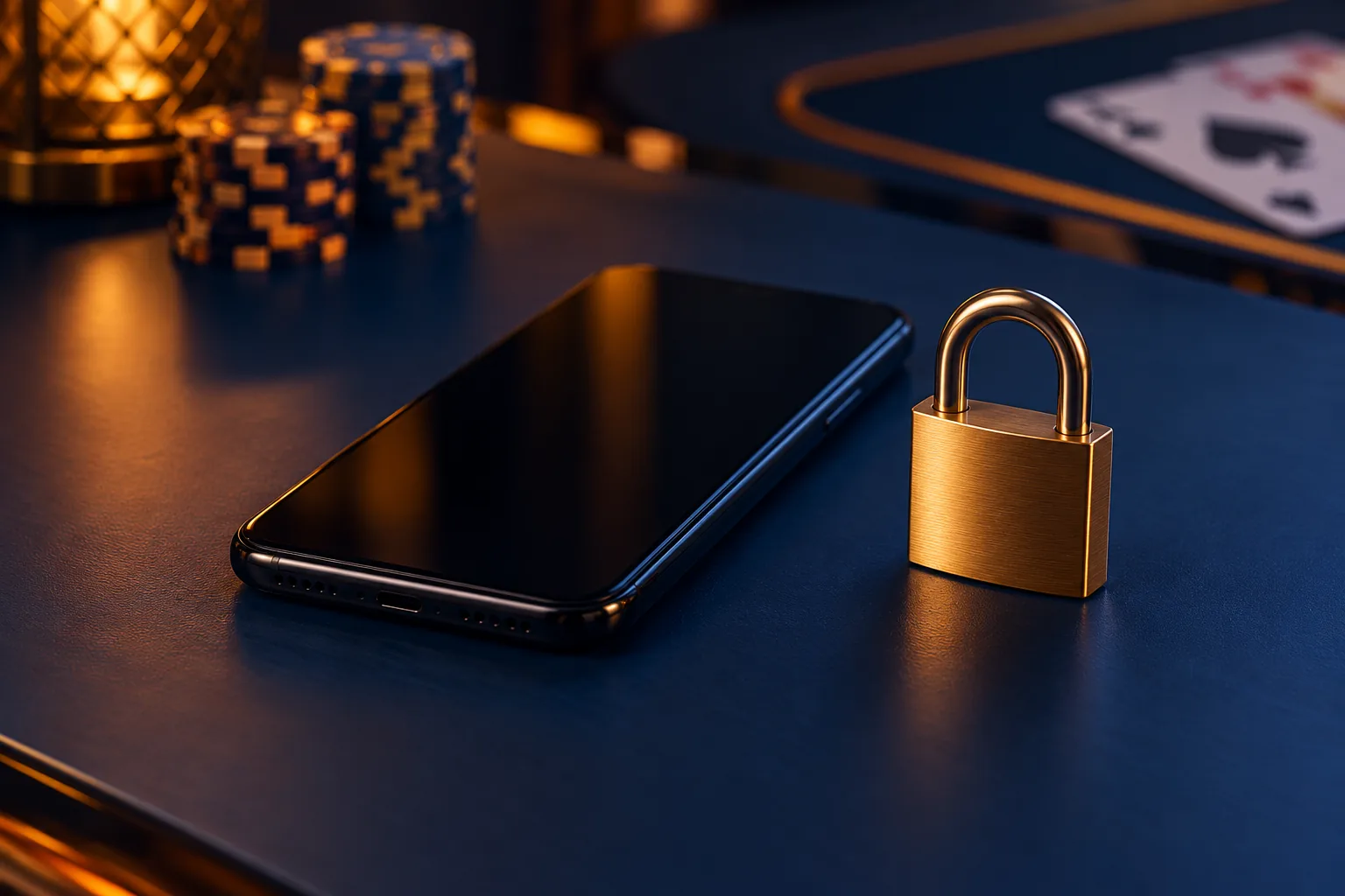 Phone and padlock for the Dreamz registration guide